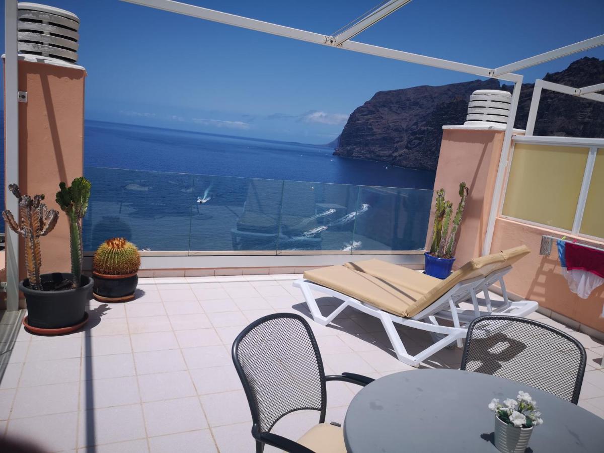 Luxury Apt. With Stunning Sea View Акантиладо-де-Лос-Хигантес Экстерьер фото